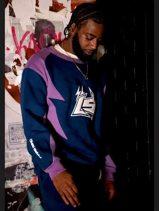 Men's Zig Zag Crewneck Set