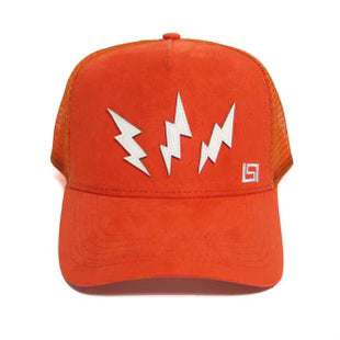 LS Lighting Bolt Hat (Orange)