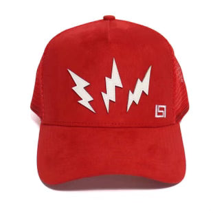 LS Lighting Bolt Hat (Red)