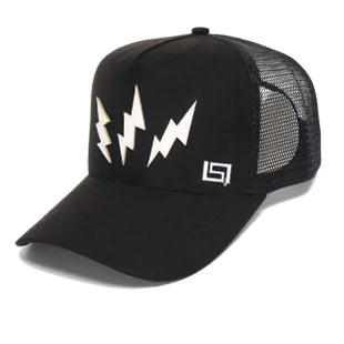 LS Lighting Bolt Hat (Black)