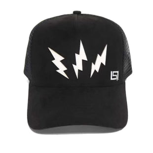 LS Lighting Bolt Hat (Black)